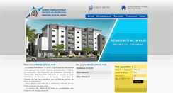 Desktop Screenshot of immobiliere-elkhir.com
